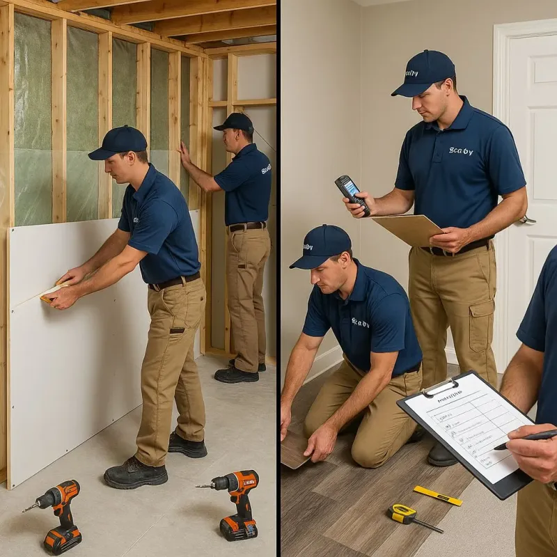 Repairs and Reconstruction process in Liberty, IN
