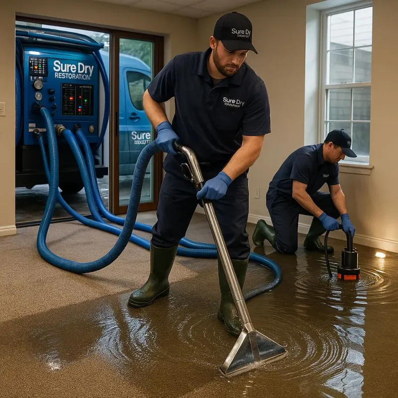 Water Extraction and Removal process in Liberty, IN